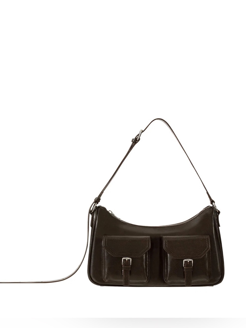 NWT STAND OIL Joey mini bag in Maroon brown